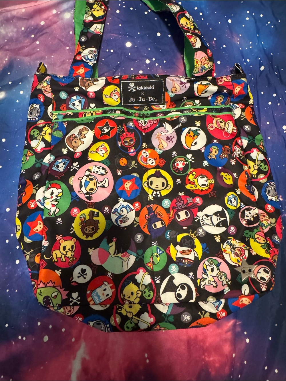Jujube Tokidoki bubble trouble be light tote